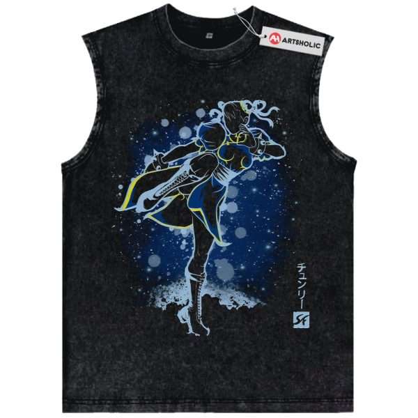 Chun Li Tank Top, Street Fighter Tank Top, Game Tank Top, Vintage Tank Top