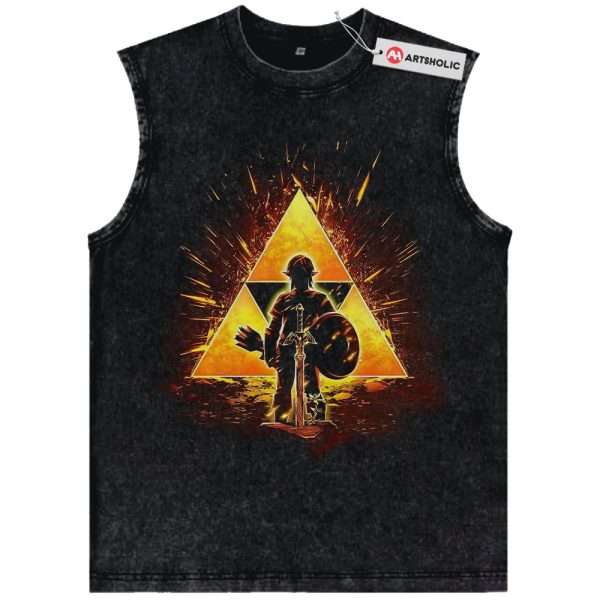 Link Tank Top, The Legend of Zelda Tank Top, Game Tank Top, Vintage Tank Top