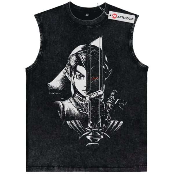 Link Tank Top, The Legend of Zelda Tank Top, Game Tank Top, Vintage Tank Top