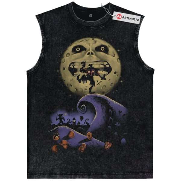 The Legend of Zelda: Majora's Mask Tank Top, Game Tank Top, Vintage Tank Top