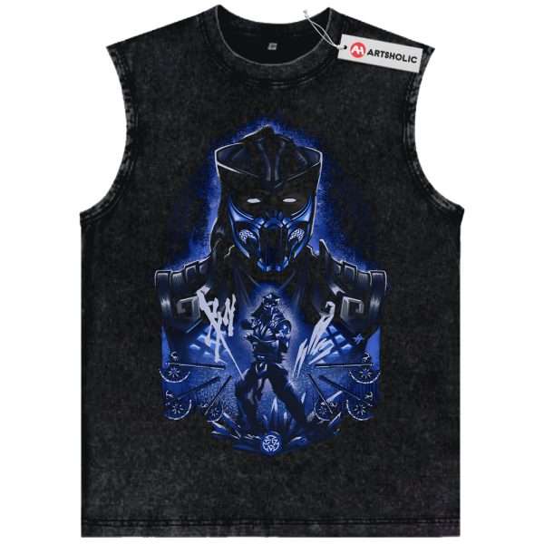 Sub Zero Tank Top, Mortal Kombat Tank Top, Game Tank Top, Vintage Tank Top