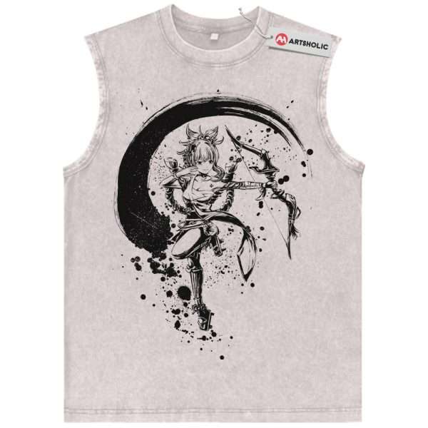 Yoimiya Tank Top, Genshin Impact Tank Top, Game Tank Top, Vintage Tank Top