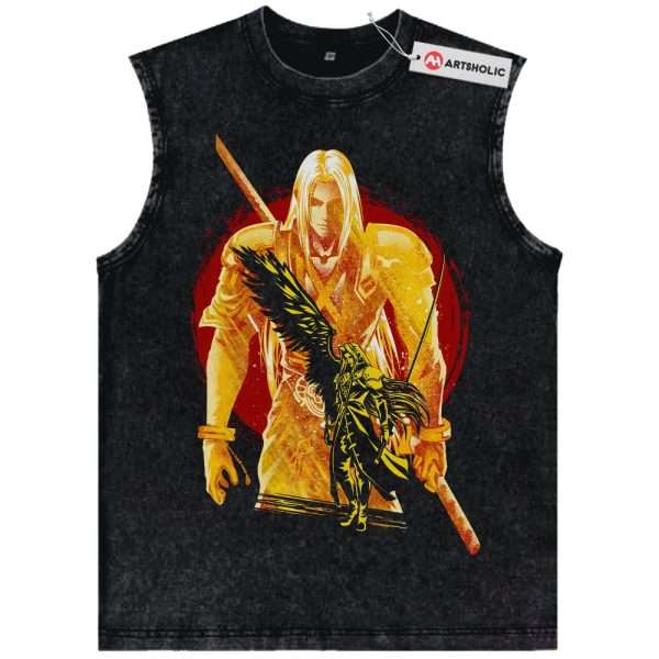 Sephiroth Tank Top, Final Fantasy Tank Top, Game Tank Top, Vintage Tank Top