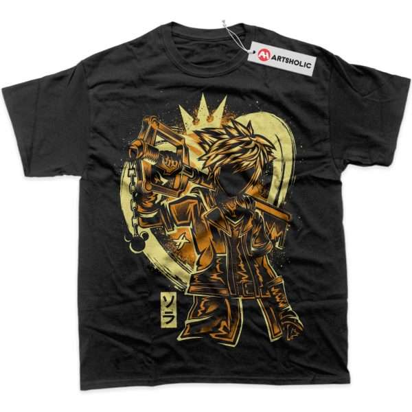 Sora Shirt, Kingdom Hearts Shirt, Game Shirt, Graphic T-Shirt