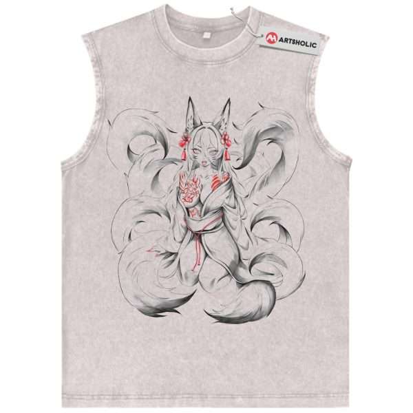 Ahri Tank Top, League of Legends Tank Top, LoL Tank Top, Game Tank Top, Vintage Tank Top