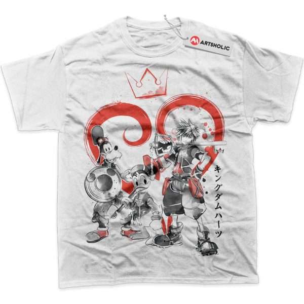 Sora Shirt, Goofy Shirt, Donald Duck Shirt, Kingdom Hearts Shirt, Game Shirt, Graphic T-Shirt