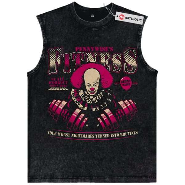 Pennywise Tank Top, IT Tank Top, Horror Movie Tank Top, Vintage Tank Top
