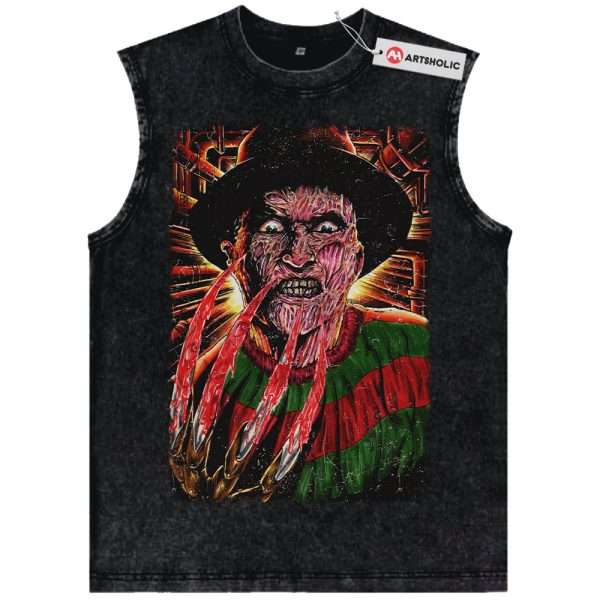 Freddy Krueger Tank Top, A Nightmare on Elm Street Tank Top, Horror Movie Tank Top, Vintage Tank Top