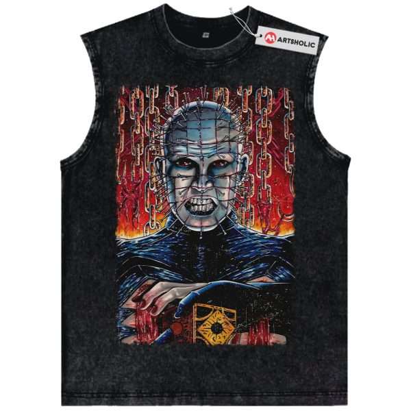 Pinhead Tank Top, Hellraiser Tank Top, Horror Movie Tank Top, Vintage Tank Top