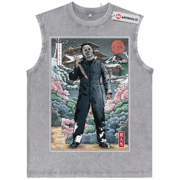 Michael Myers Tank Top, Halloween Tank Top, Horror Tank Top, Vintage Tank Top