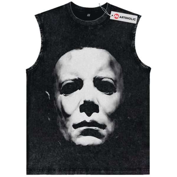 Michael Myers Tank Top, Halloween Tank Top, Horror Tank Top, Vintage Tank Top