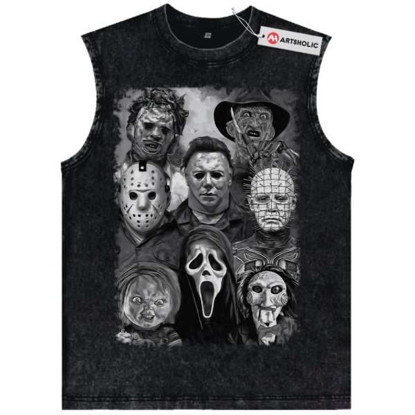 Halloween Tank Top, Horror Tank Top, Vintage Tank Top