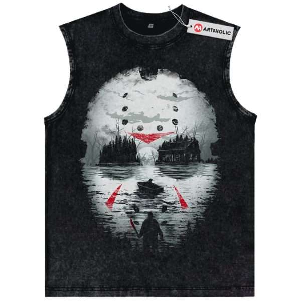 Jason Voorhees Tank Top, Friday the 13th Tank Top, Halloween Tank Top, Horror Tank Top, Vintage Tank Top