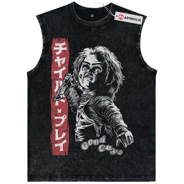 Chucky Tank Top, Child's Play Tank Top, Halloween Tank Top, Horror Tank Top, Vintage Tank Top