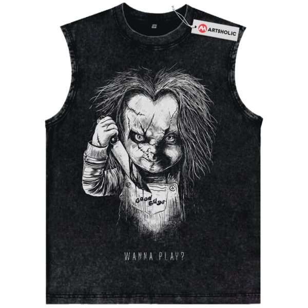 Chucky Tank Top, Child's Play Tank Top, Halloween Tank Top, Horror Tank Top, Vintage Tank Top