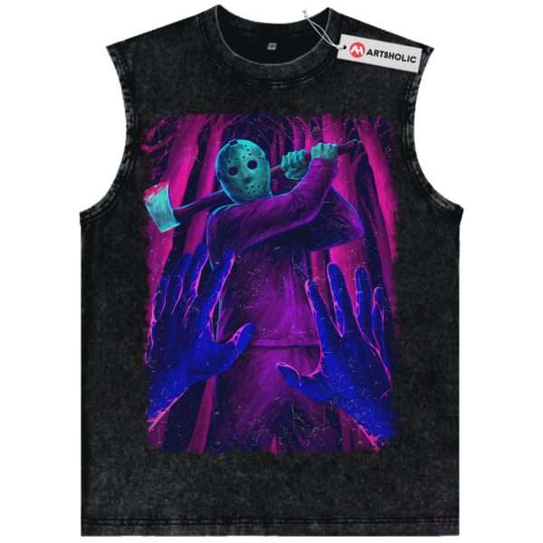 Jason Voorhees Tank Top, Friday the 13th Tank Top, Halloween Tank Top, Horror Tank Top, Vintage Tank Top