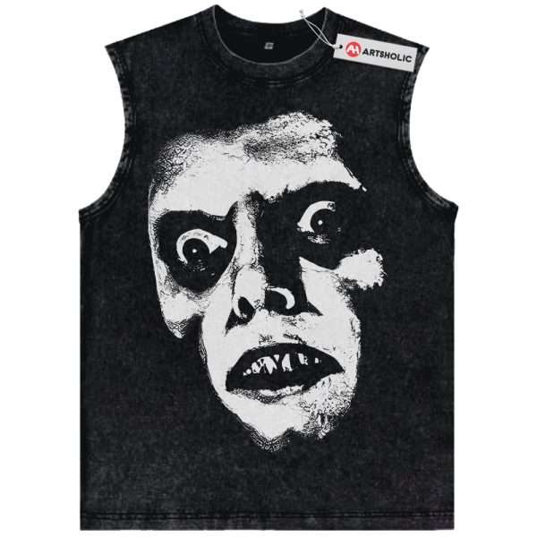 Pazuzu Tank Top, The Exorcist Tank Top, Halloween Tank Top, Horror Tank Top, Vintage Tank Top