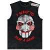 Jigsaw Tank Top, Saw Tank Top, Halloween Tank Top, Horror Tank Top, Vintage Tank Top