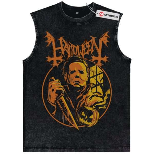 Michael Myers Tank Top, Halloween Tank Top, Horror Tank Top, Vintage Tank Top