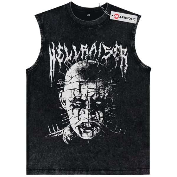 Pinhead Tank Top, Hellraiser Tank Top, Halloween Tank Top, Horror Tank Top, Vintage Tank Top