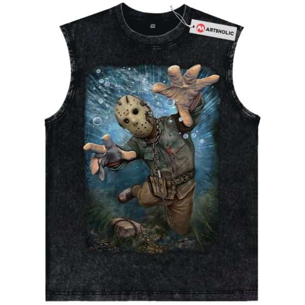 Jason Voorhees Tank Top, Friday the 13th Tank Top, Halloween Tank Top, Horror Tank Top, Vintage Tank Top