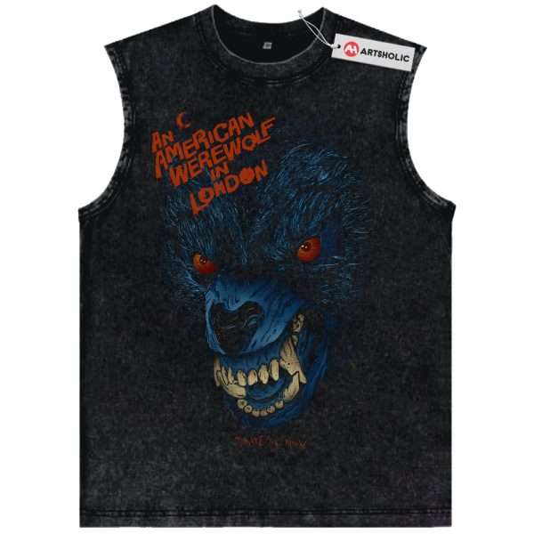 An American Werewolf in London Tank Top, Halloween Tank Top, Horror Tank Top, Vintage Tank Top