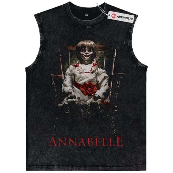 Annabelle Tank Top, Halloween Tank Top, Horror Tank Top, Vintage Tank Top