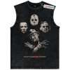Freddy Kruege Tank Top, Jason Voorhees Tank Top, Michael Myers Tank Top, Leatherface Tank Top, Halloween Tank Top, Horror Tank Top, Vintage Tank Top