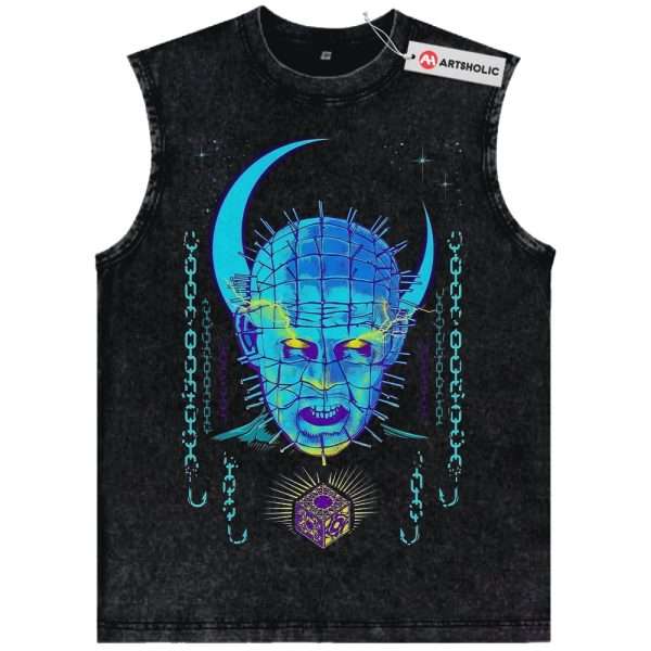 Pinhead Tank Top, Hellraiser Tank Top, Halloween Tank Top, Horror Tank Top, Vintage Tank Top