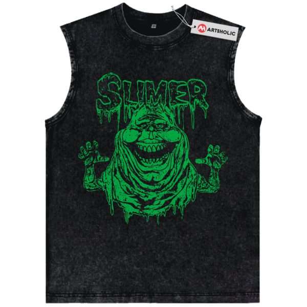 Slimer Tank Top, Ghostbusters Tank Top, Halloween Tank Top, Horror Tank Top, Vintage Tank Top