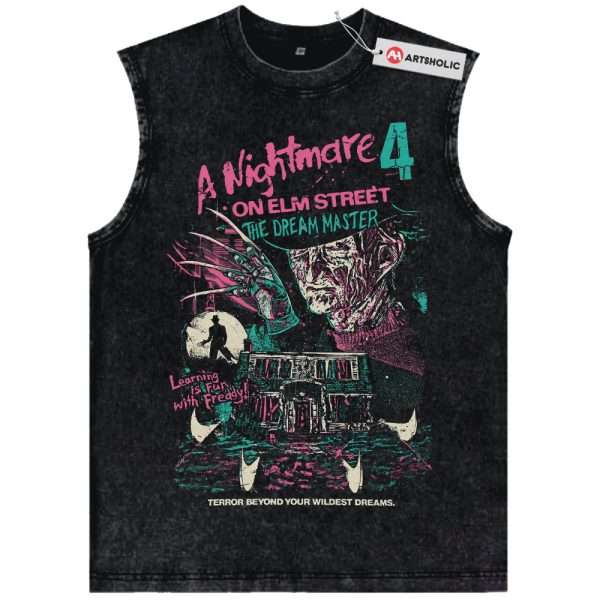 Freddy Krueger Tank Top, A Nightmare on Elm Street Tank Top, Horror Movie Tank Top, Vintage Tank Top