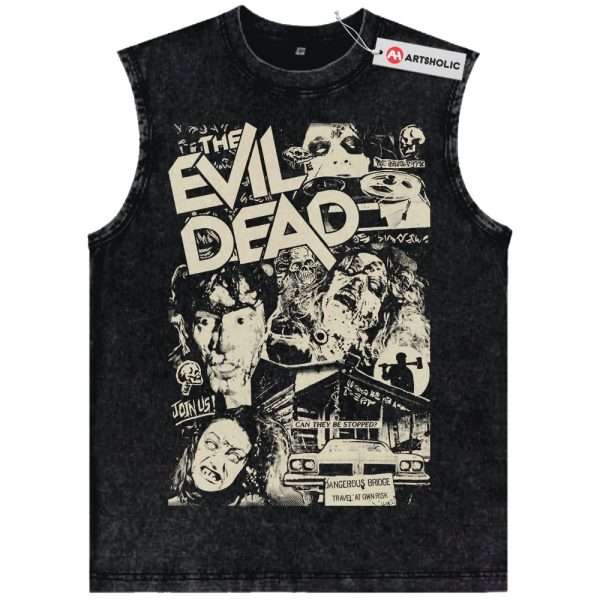 The Evil Dead Tank Top, Halloween Tank Top, Horror Movie Tank Top, Vintage Tank Top