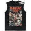 Maniac Cop Tank Top, Halloween Tank Top, Horror Movie Tank Top, Vintage Tank Top