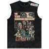 The Texas Chain Saw Massacre Tank Top, Halloween Tank Top, Horror Movie Tank Top, Vintage Tank Top