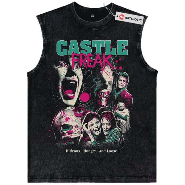 Castle Freak Tank Top, Halloween Tank Top, Horror Movie Tank Top, Vintage Tank Top