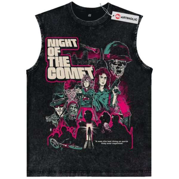 Night of the Comet Tank Top, Halloween Tank Top, Horror Movie Tank Top, Vintage Tank Top