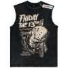 Friday the 13th Tank Top, Halloween Tank Top, Horror Tank Top, Vintage Tank Top