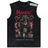 Maniac Tank Top, Horror Tank Top, Halloween Tank Top, Vintage Tank Top