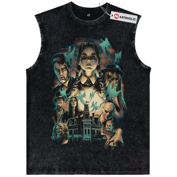 The Addams Family Tank Top, Horror Tank Top, Halloween Tank Top, Vintage Tank Top