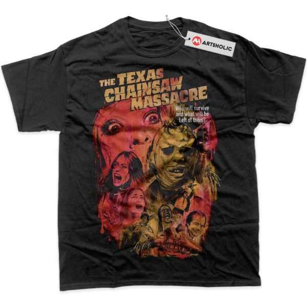 The Texas Chain Saw Massacre Shirt, Halloween Shirt, Horror Movie Shirt, Graphic T-Shirt
