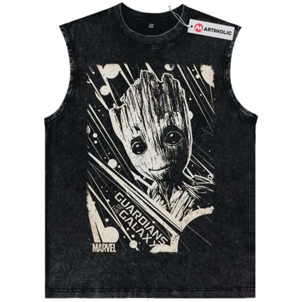 Groot Tank Top, Marvel Comics Tank Top, Vintage Tank Top