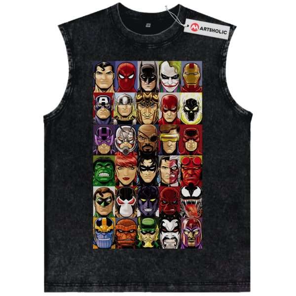 Marvel Comics Tank Top, Vintage Tank Top