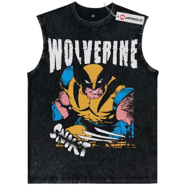 Wolverine Tank Top, X-Men Tank Top, Marvel Comics Tank Top, Vintage Tank Top