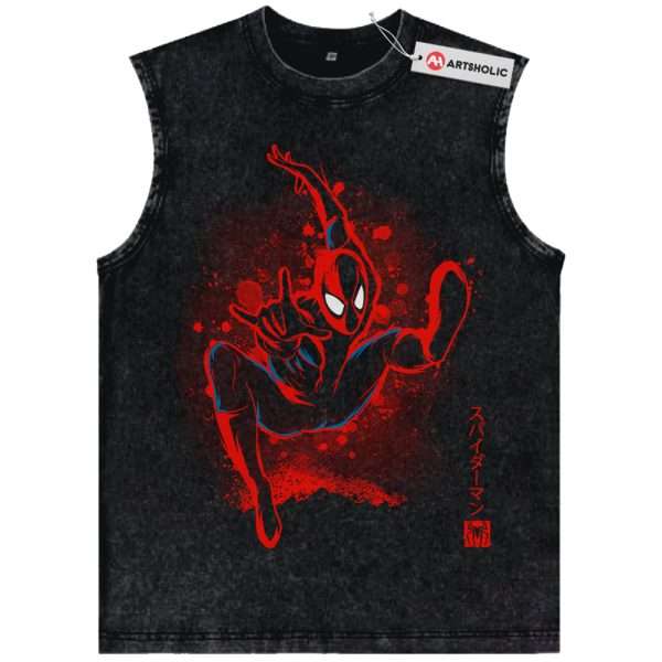 Spider-Man Tank Top, Marvel Comics Tank Top, Vintage Tank Top