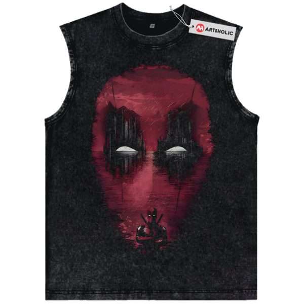 Deadpool Tank Top, Marvel Comics Tank Top, Vintage Tank Top