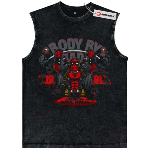 Deadpool Tank Top, Marvel Comics Tank Top, Vintage Tank Top