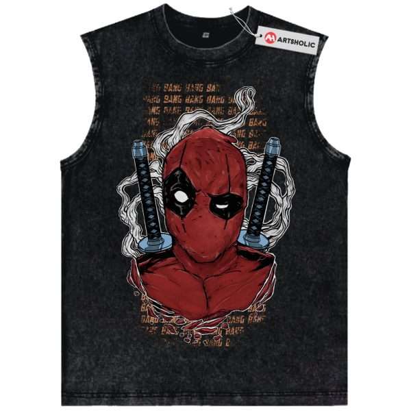 Deadpool Tank Top, Marvel Comics Tank Top, Vintage Tank Top