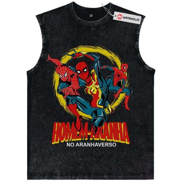 Spider-Man Tank Top, Marvel Comics Tank Top, Vintage Tank Top