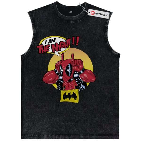 Deadpool Tank Top, Marvel Comics Tank Top, Vintage Tank Top
