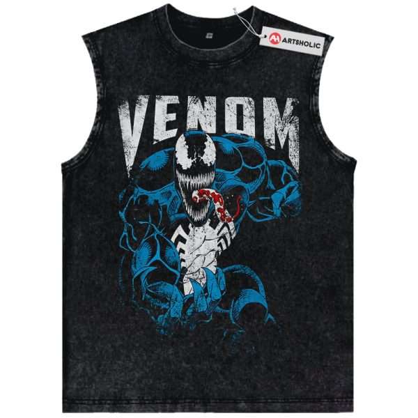 Venom Tank Top, Marvel Comics Tank Top, Vintage Tank Top